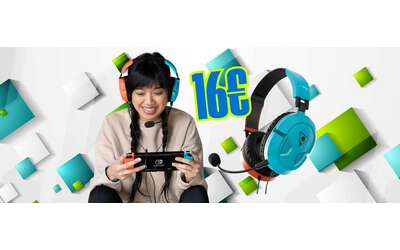 Turtle Beach Recon 50: cuffie con microfono per PS5/4, Xbox, Switch e PC a soli 16€