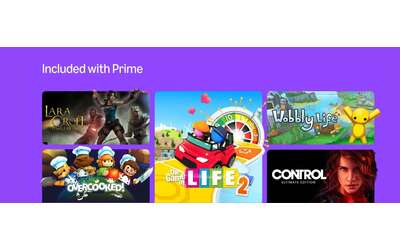 Tutti i videogiochi inclusi con Amazon Prime Luna