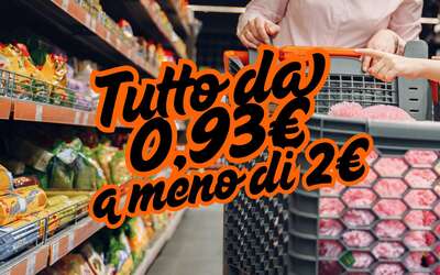 Tutto da 0,93€ a meno di 2€, solo grandi marche: supermercato Amazon in FESTA