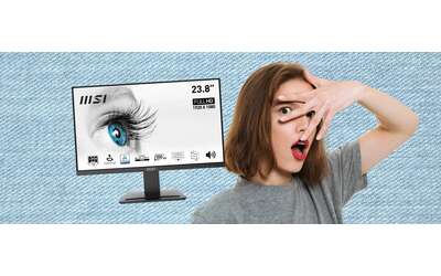 Tutto il giorno davanti al computer Scegli il monitor MSI PRO e proteggi gli occhi