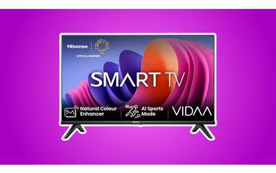 TV Hisense 32″, prezzo da sogno: su Amazon la paghi solo 166€