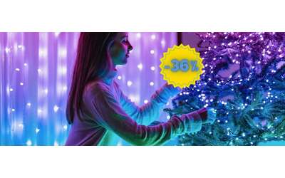 Twinkly Strings puoi ancora rendere il tuo albero di Natale Smart
