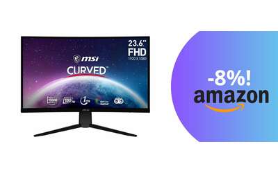 Un monitor curvo per un’esperienza di gioco senza compromessi: l’offerta da urlo
