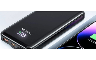 Una BESTIA di power bank da 20000 mAh a prezzo BOMBA su Amazon (13,99€)