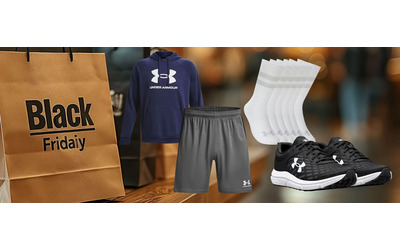 Under Armour da 6,95€ su Amazon: promo da SVENDITA SHOCK al Black Friday