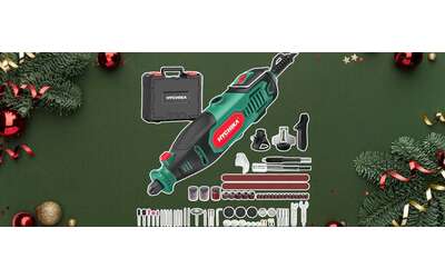 Utensile rotante 150W con 167 accessori e affilacatene in sconto il regalo di Natale UTILE