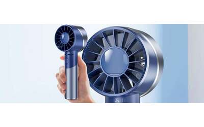 Ventilatore a 7,99€: POTENTE e ricaricabile, ti salva dal calore estremo