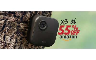 Videocamera Blink Outdoor 4 Ultimo modello puoi averne 3 al 55