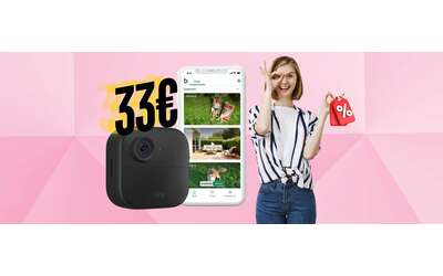 Videocamera di sicurezza Blink Outdoor 4 a prezzo regalo su Amazon (33€)