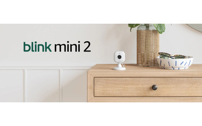 Videocamera Intelligente Blink Mini 2 al 40% di sconto su Amazon