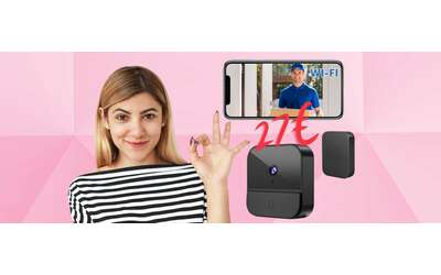 Videocitofono senza fili con audio bidirezionale a soli 27€ su Amazon