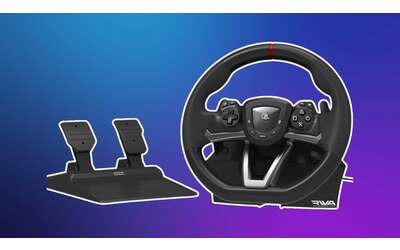Volante gaming per PS5 e PC in offerta: l’Hori RWA a soli 90€