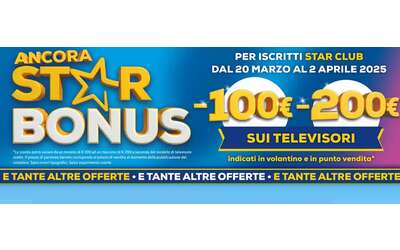Volantino Euronics, con lo “Star Bonus” sconti fino a 200 euro sui televisori