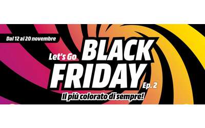Volantino MediaWorld, il Black Friday è tornato con tantissime offerte