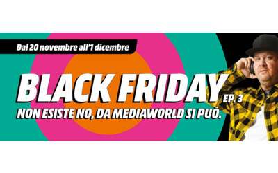 Volantino MediaWorld piovono sconti in occasione del Black Friday
