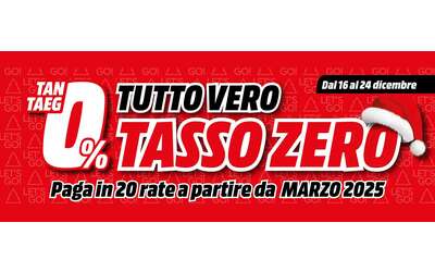 Volantino MediaWorld, tasso zero su tantissimi prodotti: paghi da marzo 2025