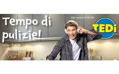Volantino Tedi, nuove offerte a partire da 1€: dall’aspirapolvere ai costumi di carnevale