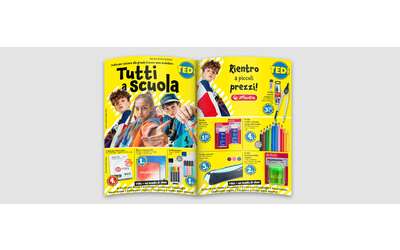 Volantino TEDi, tutto per il rientro a scuola a partire da solo 1 euro