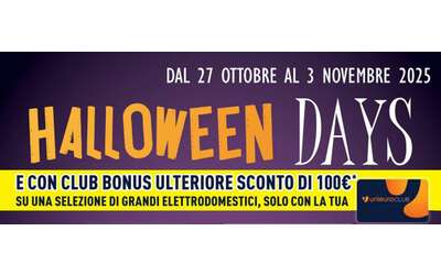 Volantino Unieuro, offerte da brividi con gli Halloween Days