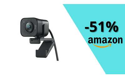Webcam Logitech StreamCam a soli 80,49€: live streaming come un vero professionista