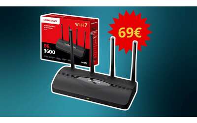 WiFi 7 a prezzo shock: il router Mercusys TP-Link MR27BE crolla a 69€