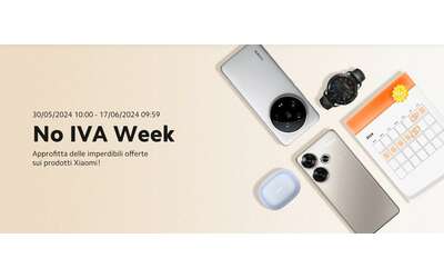 Xiaomi No IVA Week: risparmia oltre 130 euro