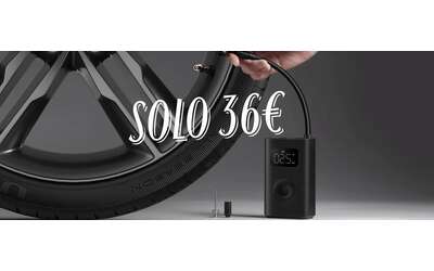 Xiaomi Portable Air Compressor 2 a soli 36€! Gonfia gomme, palloni e bici in pochi secondi