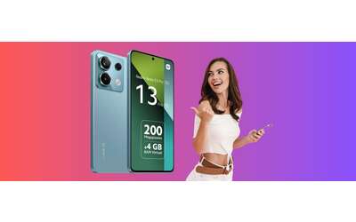 Xiaomi Redmi Note 13 pro 5G con Snapdragon 7s e 256GB a un prezzaccio
