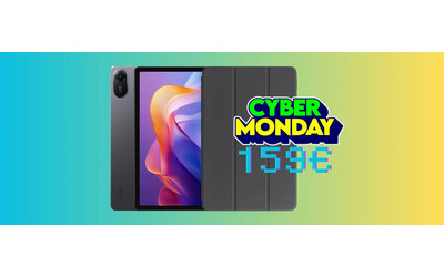 Xiaomi Redmi Pad 2 da 128GB e batteria da 9000mAh cover tuo a 159