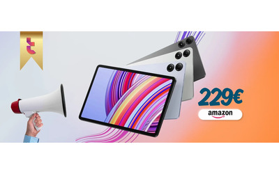 Xiaomi Redmi Pad Pro costa il giusto ora con lo sconto Amazon, tablet TOP