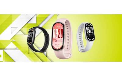 Xiaomi Smart Band 10: autonomia da 21 gg, oltre 150 sport e resistente a 5ATM
