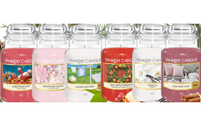 Yankee Candle da 18 99 solo in giara grande per regali di Natale WOW
