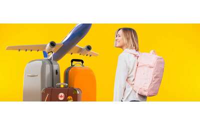 Zaino da viaggio per voli low cost, compatto, capiente e prezzo mini