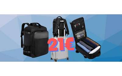 Zaino per Ryanair (40x20x25) e altre compagnie low cost a soli 21€