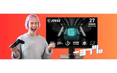 Zero lag e immersione totale con il monitor da Gaming MSI da 27 pollici