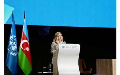 Al via la Cop29, Meloni: “Usare mix energetico, anche fusione nucleare”