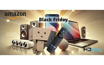 Amazon: che prezzi su Kindle, Echo, Fire TV al Black Friday 2024