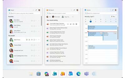 Arrivano le mini-app di Microsoft 365: tutto dalla barra delle applicazioni