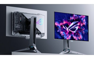 ASUS ROG, ecco i monitor gaming Tandem OLED: più luminosità, più durata e più colori