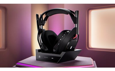 Audio TOP e switch istantaneo tra  Xbox   PS5 e  PC   Logitech A50 Gen 5 al minimo Amazon