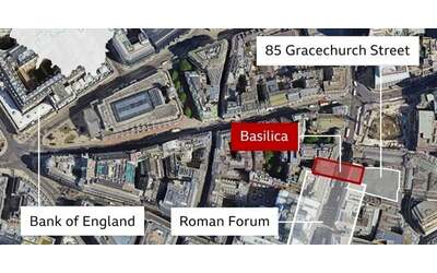 Basilica romana di 2000 anni fa scoperta nel cuore di Londra