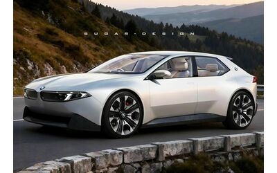 BMW Serie 1 pronta a cambiare in stile Neue Klasse: un render si immagina la nuova i1 elettrica