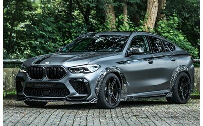 BMW X6 M con Manhart tanto carbonio e 720 CV