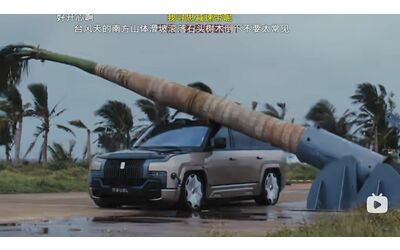 BYD Yagwang U8L nemmeno se gli cade addosso un albero si scompone