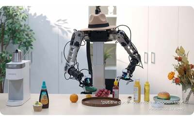 ByteDance: ecco il robot con AI che stende i panni e sparecchia | Video