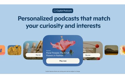 Copilot Podcasts: Microsoft sfida Google con l'AI audio personalizzata