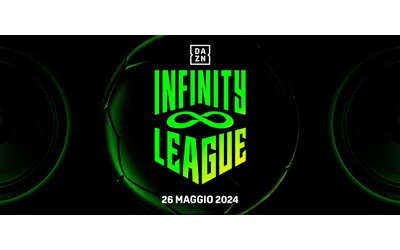 DAZN lancia l'Infinity League: calcio d'inizio domenica alle 15:30, finale dalle 21