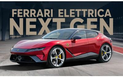 Ferrari Elettrica ecco come potrebbe essere un render prova ad anticipare il suo design