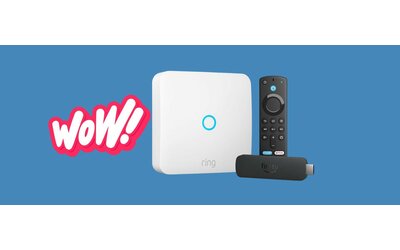 Fire TV Stick 4K e Ring Intercom a soli 37,99: super prezzo Black Friday