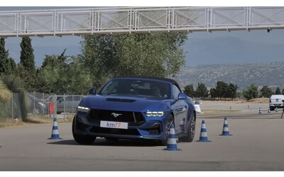 Ford Mustang GT tra slalom e test dell’alce: com’è andata davvero? | Video